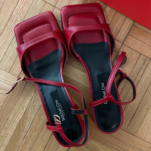 Rachel Cox French Style Sandals Size 6.5 - Picture 2 of 4